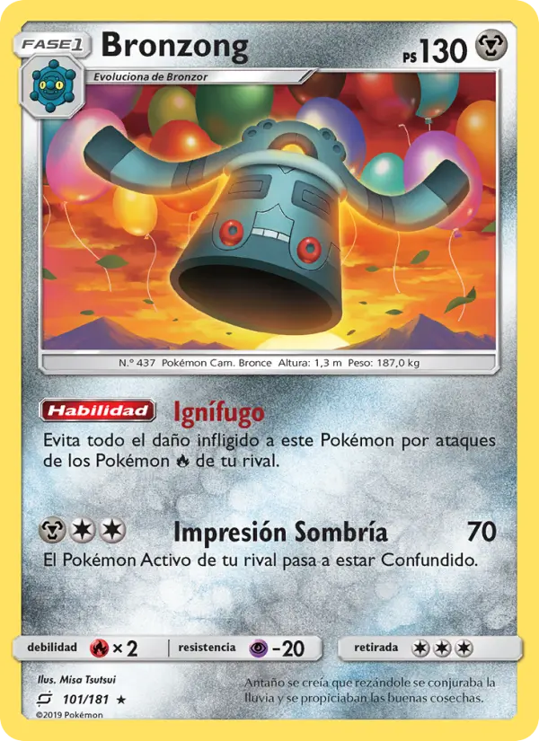 Bronzong, Union de Aliados No. 101