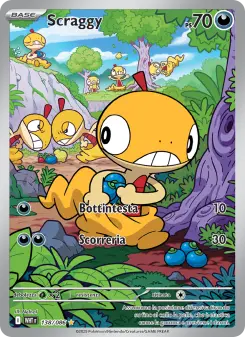 Scraggy, Fuoco Bianco Nº 138 Holo