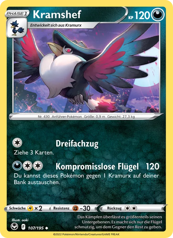 Kramshef, Silberne Sturmwinde No. 107