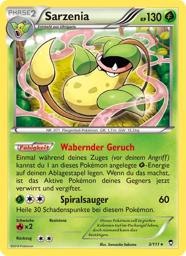 Sarzenia, Fliegende Fäuste Nº 3