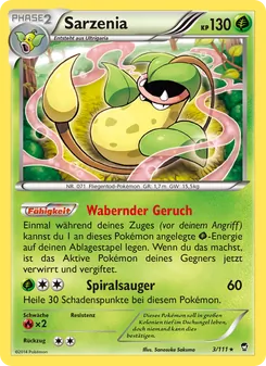 Sarzenia, Fliegende Fäuste No. 3 Normal