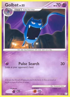 Golbat, Mysterious Treasures No. 50 Normal