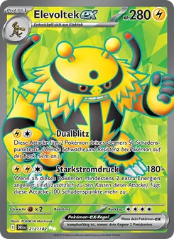 Elevoltek-ex, Ewige Rivalen Nº 212 Holo