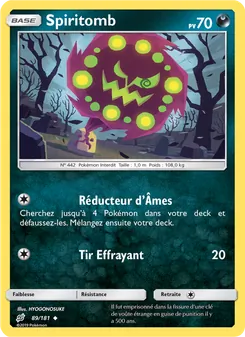 Spiritomb, Duo de Choc Nº 89 Normal