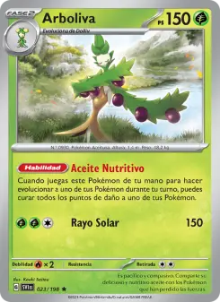 Arboliva, Escarlata y Púrpura Nº 023 Holo