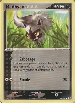 Medhyena, EX Rubis & Saphir Nº 64 Normal