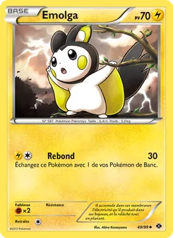 Emolga, Destinées Futures No. 49 Normal