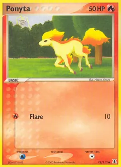 Ponyta, Delta Species No. 78 Normal