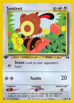Sentret, Neo Discovery Nº 63 Normal