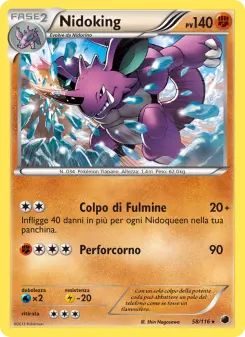 Nidoking, Glaciazione Plasma Nº 58 Normal