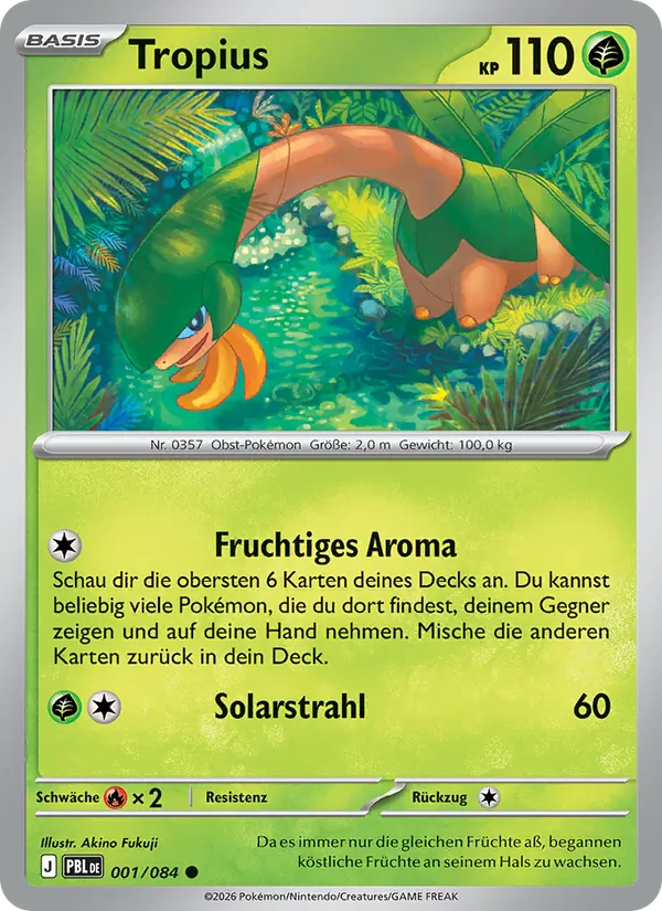 Tropius, Dunkelnacht No. 001