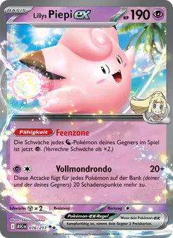 Lillys Piepi-ex, Erhabene Helden Nº 076 Holo