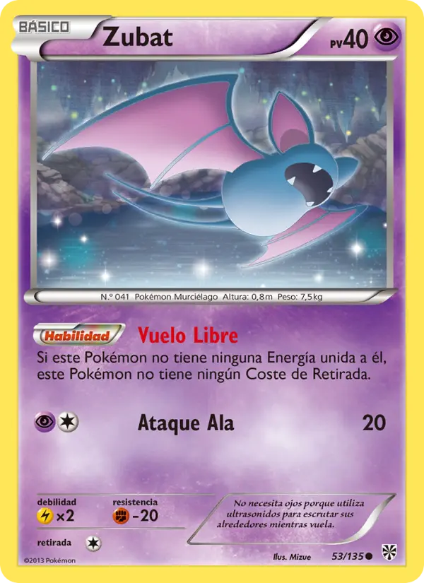 Zubat, Tormenta Plasma No. 53