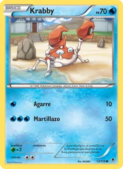 Krabby, Fuerzas Fantasmales No. 13 Normal