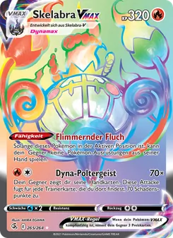 Skelabra VMAX, Fusions Angriff Nº 265 Holo