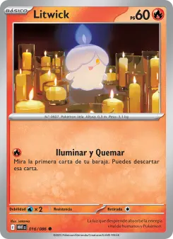 Litwick, Llama Blanca No. 016 Normal