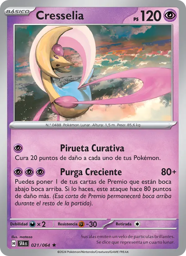 Cresselia, Fabula Sombría No. 021