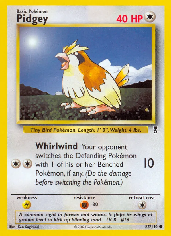 Pidgey, Legendary Collection No. 85