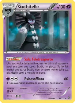 Gothitelle, Colpi Furiosi No. 41 Normal
