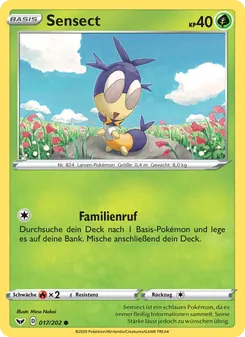 Sensect, Schwert & Schild Nº 17 Normal