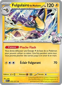 Fulgulairo de Mashynn, Héros Transcendants No. 072 Holo