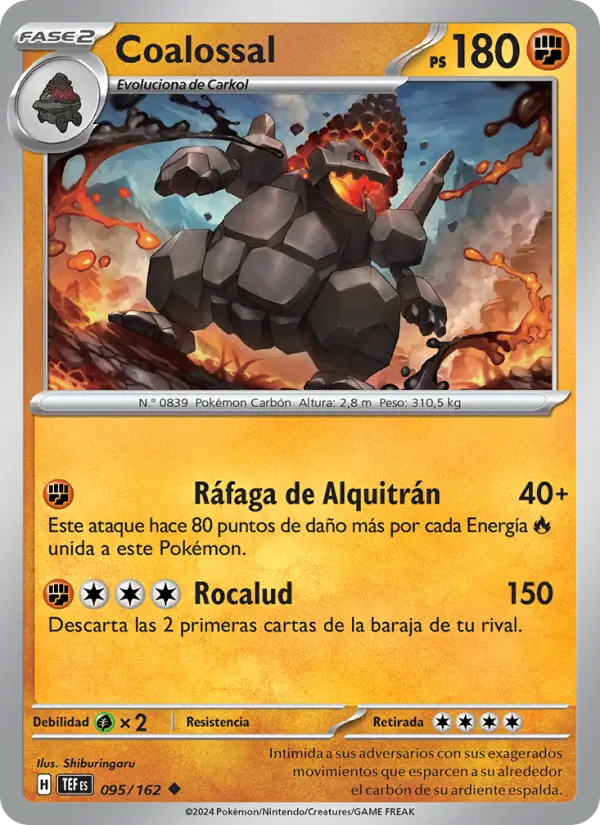 Coalossal, Fuerzas Temporales No. 095