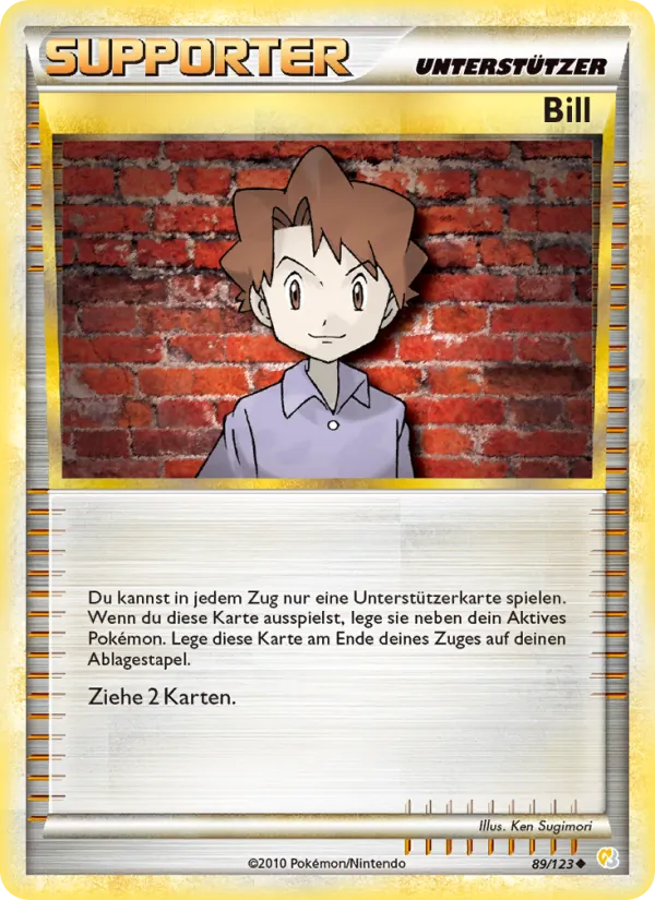 Bill, HeartGold SoulSilver Nº 89