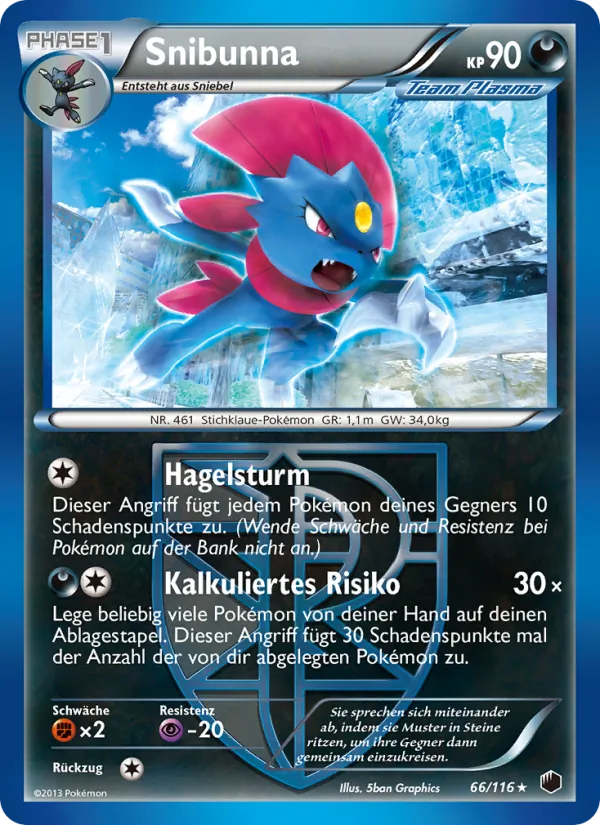 Snibunna, Plasma-Frost No. 66