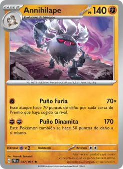 Annihilape, Destinos de Paldea No. 047 Holo