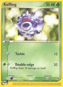 Koffing, Ruby & Sapphire No. 54 Normal