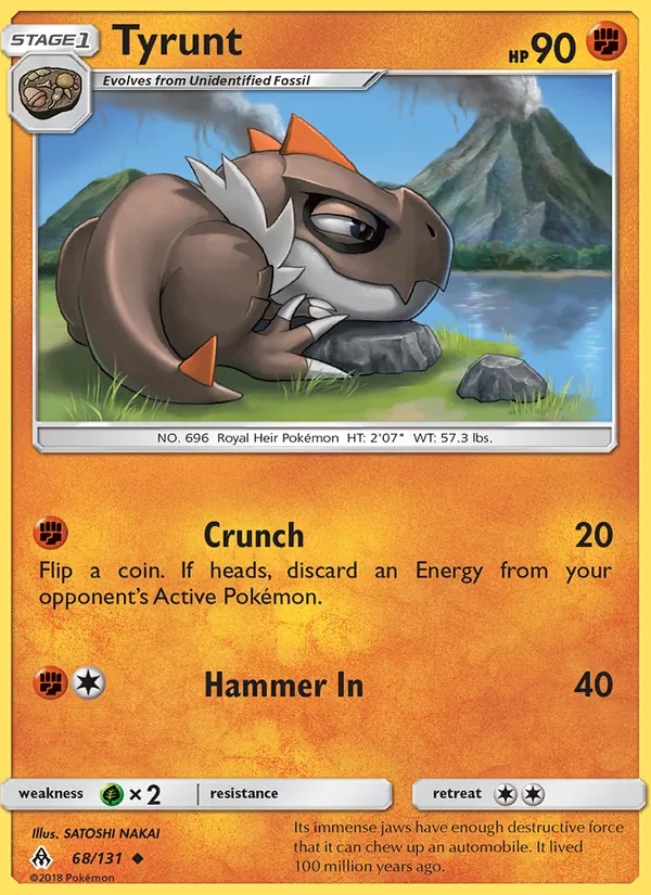 Tyrunt, Forbidden Light No. 68