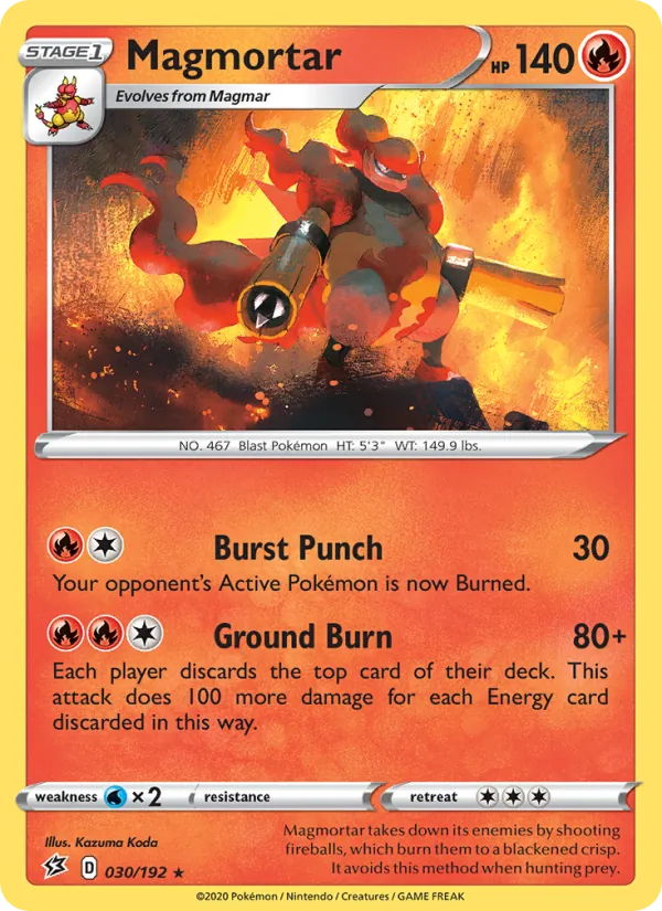 Magmortar, Rebel Clash No. 30