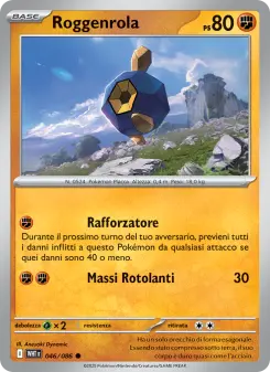Roggenrola, Fuoco Bianco Nº 046 Normal