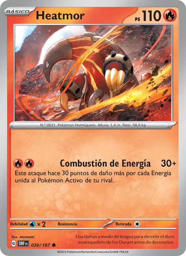 Heatmor, Llamas Obsidianas No. 039