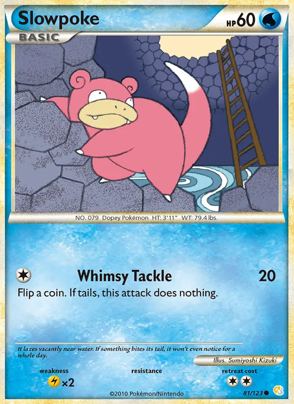 Slowpoke, HeartGold SoulSilver No. 81