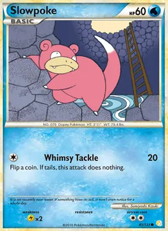 Slowpoke, HeartGold SoulSilver Nº 81 Normal