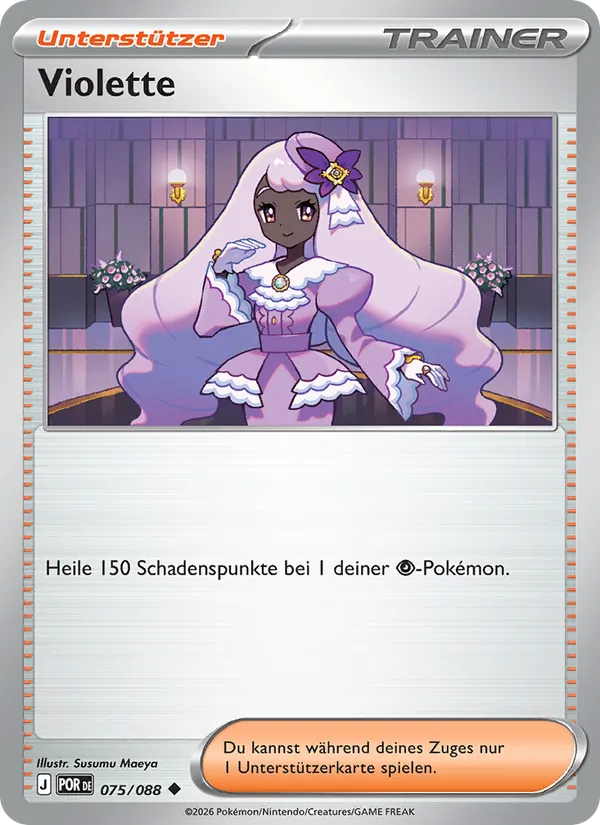 Violette, Optimale Ordnung No. 075