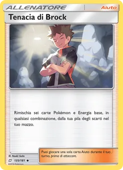 Tenacia di Brock, Gioco di Squadra Nº 135 Normal