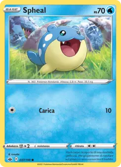 Spheal, Regno Glaciale No. 37 Normal