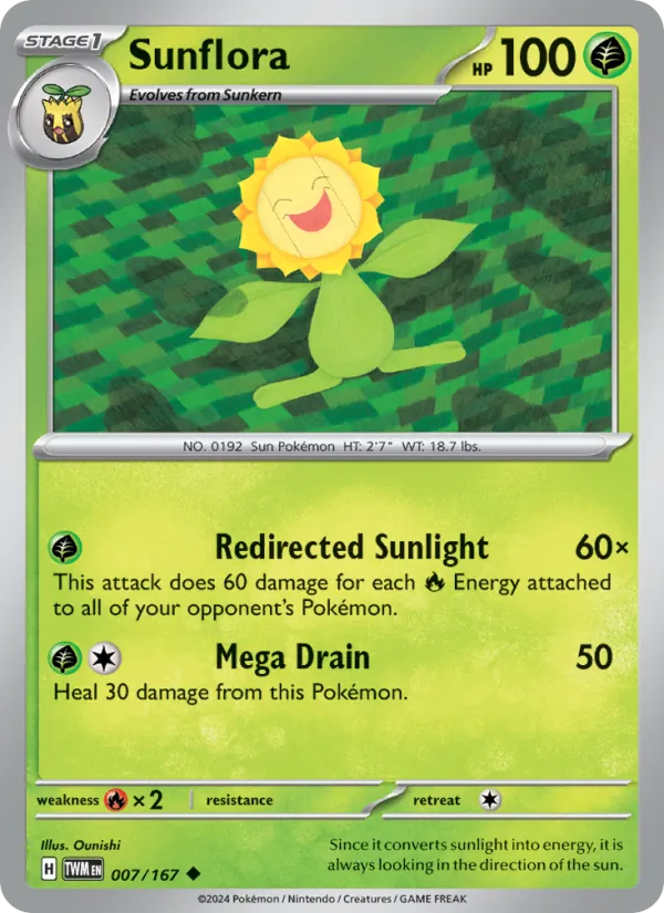 Sunflora, Twilight Masquerade No. 007