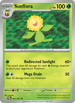 Sunflora, Twilight Masquerade No. 007