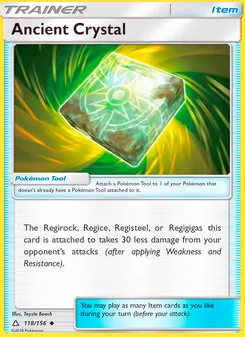 Ancient Crystal, Ultra Prism Nº 118 Normal
