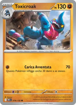 Toxicroak, Megaevoluzione Nº 079 Normal