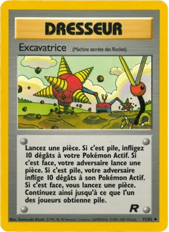 Excavatrice, Team Rocket No. 75 Normal