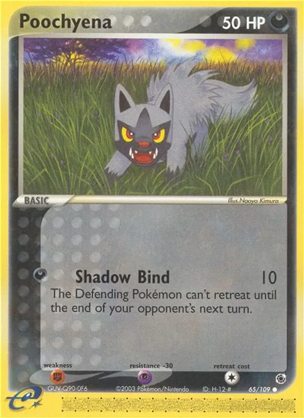 Poochyena, Ruby & Sapphire No. 65