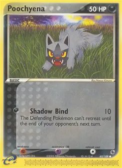 Poochyena, Ruby & Sapphire Nº 65 Normal