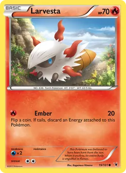 Larvesta, Noble Victories No. 19 Normal