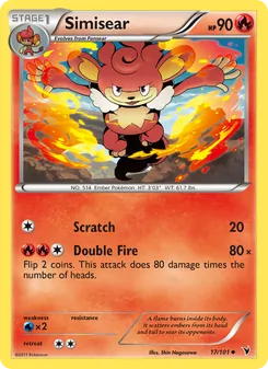 Simisear, Noble Victories No. 17 Normal