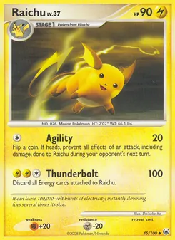 Raichu, Majestic Dawn No. 45