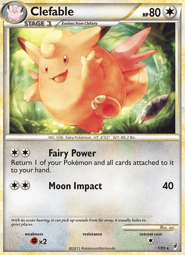 Clefable, Call of Legends Nº 1